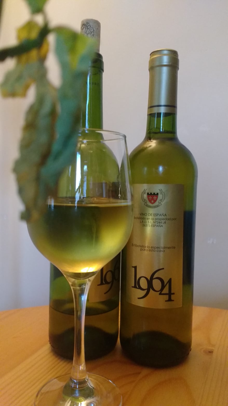ALDALUZ WINE MENU 1964 BLANCO JOVEN