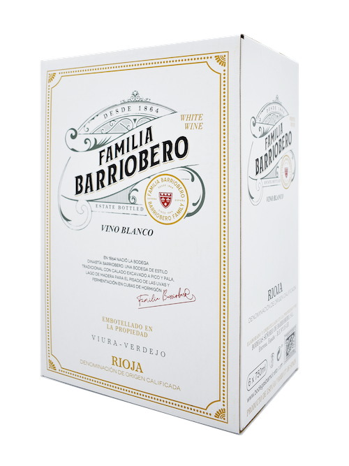 ALDALUZ MENU WINES Familia Barriobero Blanco Viura Verdejo CAJA