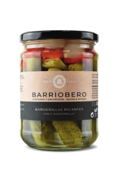 ALDALUZ PICKLES MENU Banderillas with olives and pickled vegetables