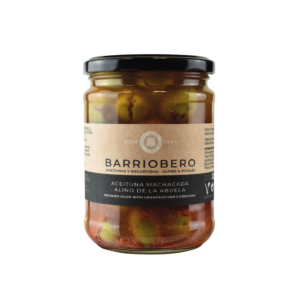 ALDALUZ PICKLES MENU Green olives in oil with seasonings