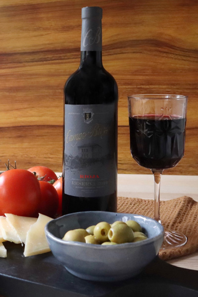 ALDALUZ WINE MENU CAMPO BURGO RESERVA
