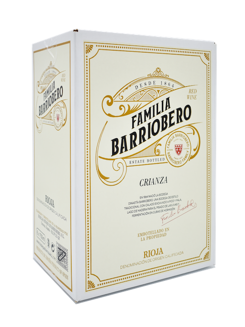 ALDALUZ WINE MENU Familia Barriobero Crianza Caja