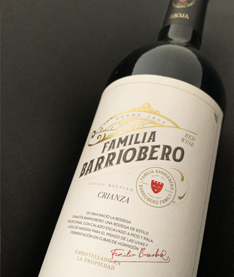 ALDALUZ WINE MENU Familia Barriobero Crianza