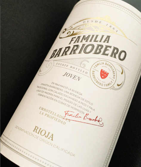 ALDALUZ WINE MENU Familia Barriobero Joven Tinto